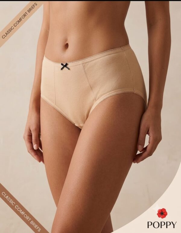 IFG POPPY Classic Comfort Beige Brief for Women